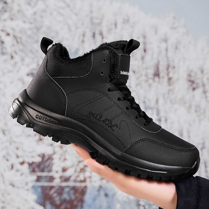 Fashion Warmed Normal Leather Womens White Shoes Boots Hiking And Trekking Shoes Hiking Shoes Woman Sneakers Sports Novelties