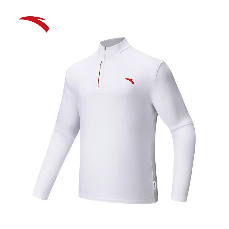 Anta Men s Quick-Dry Half-Zip Long Sleeve Top XL