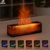 Flame Humidifier Essential Oil Diffuser Home Aroma Humidifier Aromatherapy Fragrance Diffuser Fire Humidifier with Night Light