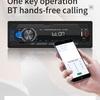 New Car Radio Bluetooth 1Din MP3 Player FM AUX TF Radio Stereo The Car-Finding Function of The Mobile APP and Voice Assistant 12V Bluetooth Hands-free