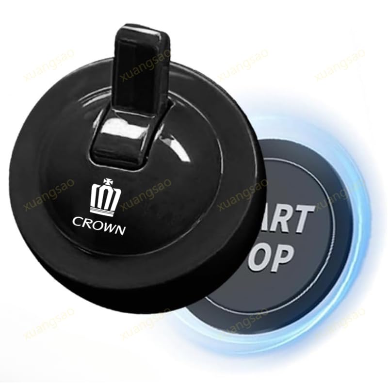 [2025 New Appearance Car One-Touch Start Lever] Crown Dedicated Push Start Button Locker Engine