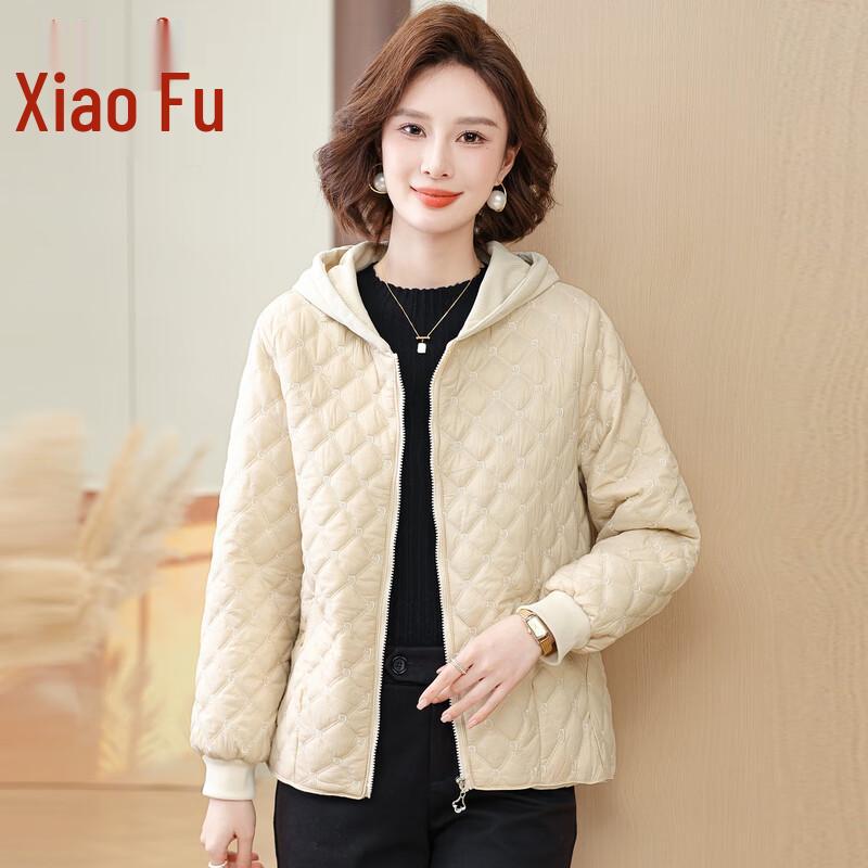 

Женская модная зимняя куртка с капюшоном и утеплителем XL