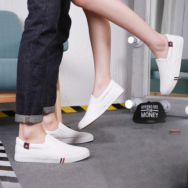 Herren-Freizeitschuhe, atmungsaktiv und leicht, All-Match-Herren-Leinwandschuhe, Damen-Lazy-Schuhe