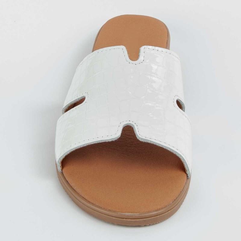 Women's Leather Sandal. Purapiel Hacca3 102716