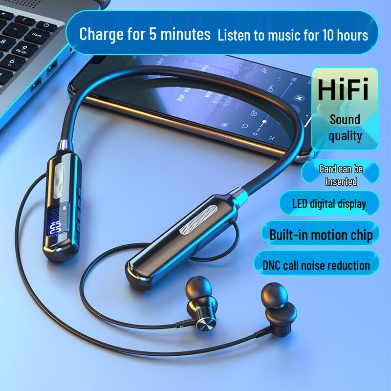 

Yidian AD-4034 Neckband Sports Bluetooth Headset