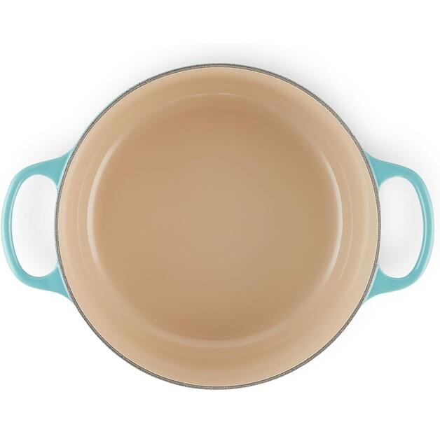 Жаровня Le Creuset Signature круглая 26 см Caribbean 5,3 л (21177261702430)