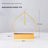 Household Bedroom Tray-shaped Incense Burner with Ash Tray and Stand - Creative and Simple Design, Made of Iron, for Hanging Mosquito Repellent Rack