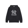 MLB SS24 New York Yankees Reißverschluss-Hoodie mit großem Logo Unisex-Hoodies Schwarz 3ATRB0441-50BKS