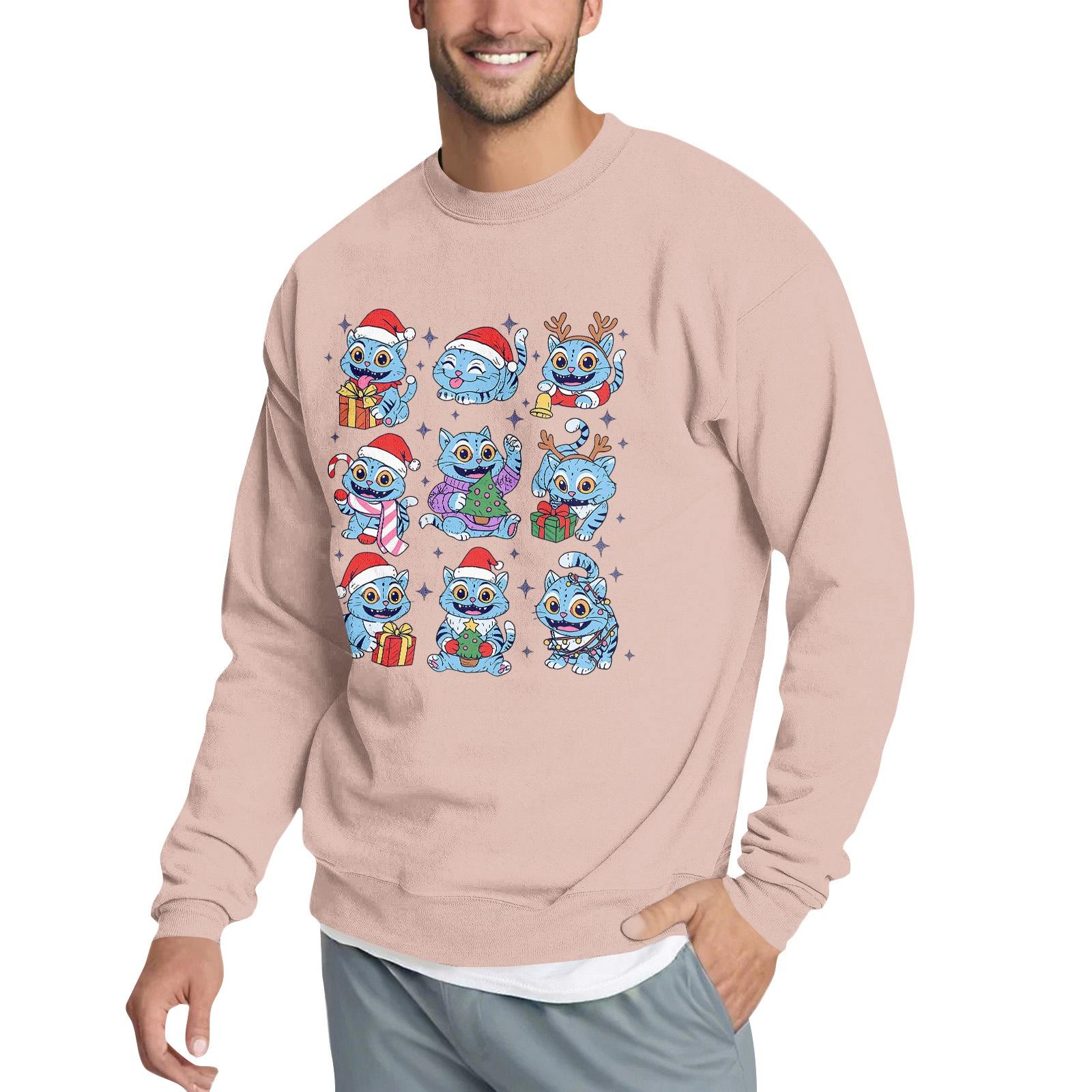 

Мужской повседневный свитшот с забавным принтом на тему кино XXL бежевый