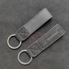 Honda Tumbled Leather Universal Car Keychain Keyring For Honda CRV Civic FIT Accord Prelude 5th City CRX Jazz H-RV Pilot Odyssey XD9