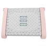 Under Desk Footrest 6 Height Adjustable Ergonomic Foot Stool with Massage Texture and Roller for Office