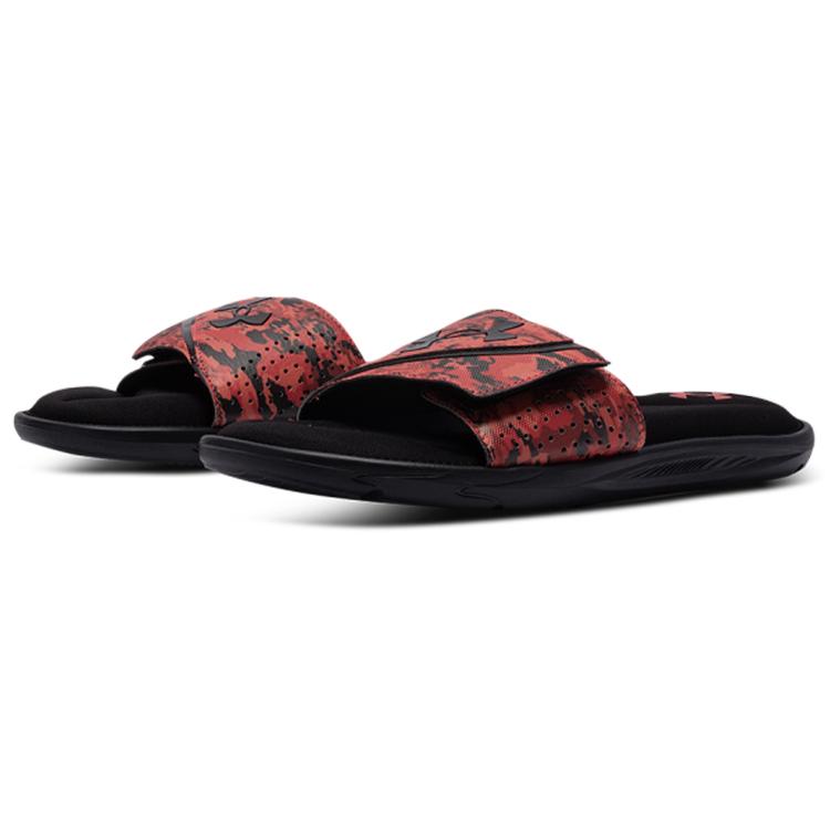 Under Armour Ignite 6 Graphic Strap Slide 'Black Beta Camo' 3024450-002