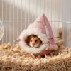 Warm Hamster Sleeping Bag Soft Pet Cotton Nest Cute Mouse Bed  Pet Habitat