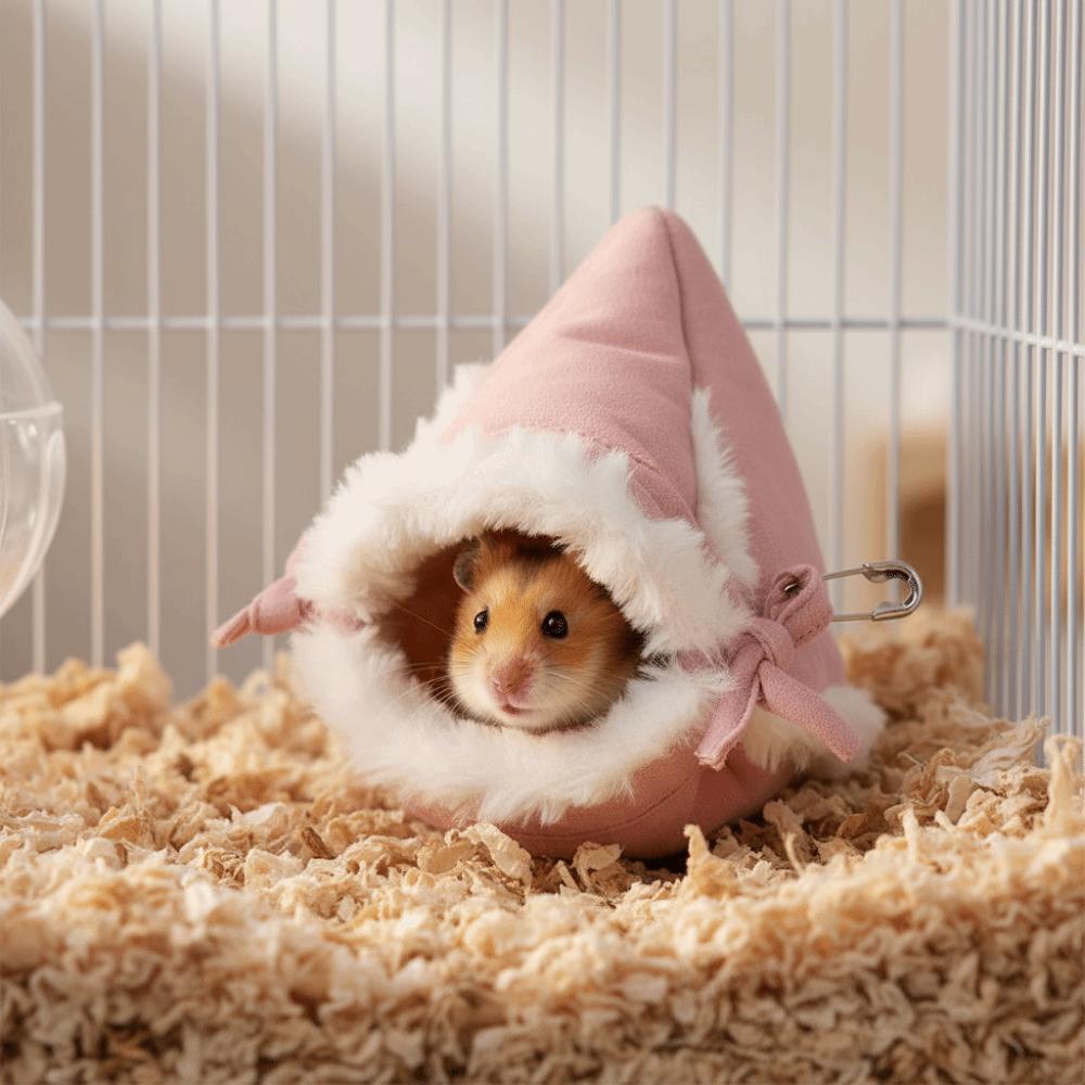 Warm Hamster Sleeping Bag Soft Pet Cotton Nest Cute Mouse Bed  Pet Habitat