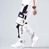 Bahar Harem Rahat Pantolon Erkekler Streetweed Kurdeleler Pamuk Slim Fit Moda Joggers Boys Için