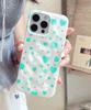 Polka Dot Heart Case For IPhone 17 Air 16 15 14 13 12 11 Pro Max Cover Case For IPhone 16 15 14 Plus Case Funda Coque