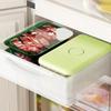 Ice C Ube Tray with Lid and Bin Square 56-cube Easy Release I Ce Cube Molds Kitchen Accessories Bar DIY Iced Drink Maker Tool