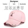 Women's Fashion Baseball Hat Hip Hop Cap Three Ring Paris Tower Pendant Street Decor Hat Adjustable Sunshade Hat