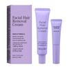 Luuma Facial Hair Removal Cream, Gentle Hairs Removers with Serum for Women, Long-Lasting Depilatory Cream for All Skin Types (1)