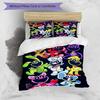 3pcs Smiling Critters1 Pattern Bedding Set Duvet Cover Set Includes Duvet Cover &pillowcases, Perfect All Season Bedroom Decoration & Gift