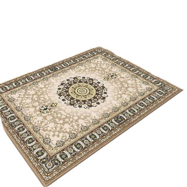 Bohemian Ethnic Crystal Velvet Rug for Living Room, Bedroom, or Cloakroom - Retro Style