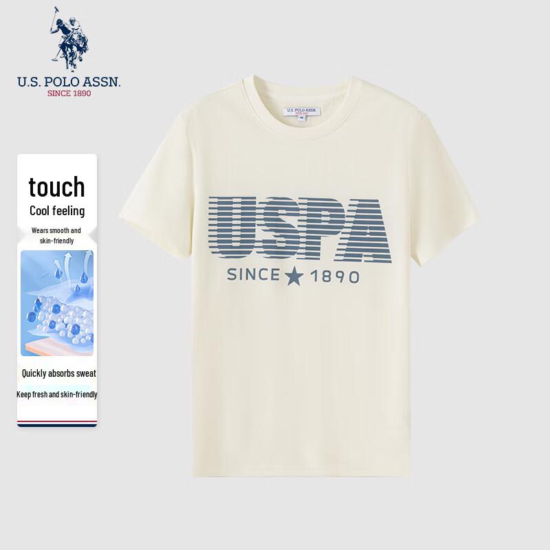 U.S. POLO ASSN. Men s Cooling Breathable Short Sleeve T-Shirt L