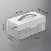 Data Cable Storage Box Reusable Cable Storage Box Organizer Charger Cord Storage Box Data Cable Storage Case