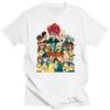 T-shirt Inazuma Eleven Manica Corta Estiva Colore Bianco Logo Inazuma Eleven Maglietta T-shirt Top Tshirt Inazuma 11 T-shirt Hip Hop