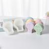 Heißluftballon Silikonform Kuchenbackform DIY Ballondesign Duftgips Seife Auto Aromatherapie Dekoration Harzform