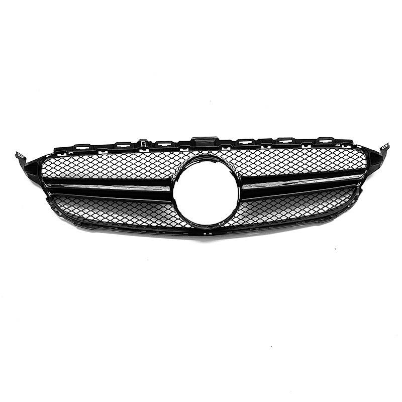 For 2014-2018 W205 Mercedes Benz C180 C200 C250 C260 C300 C400 C450 C63 Front Bumper Radiator Grill