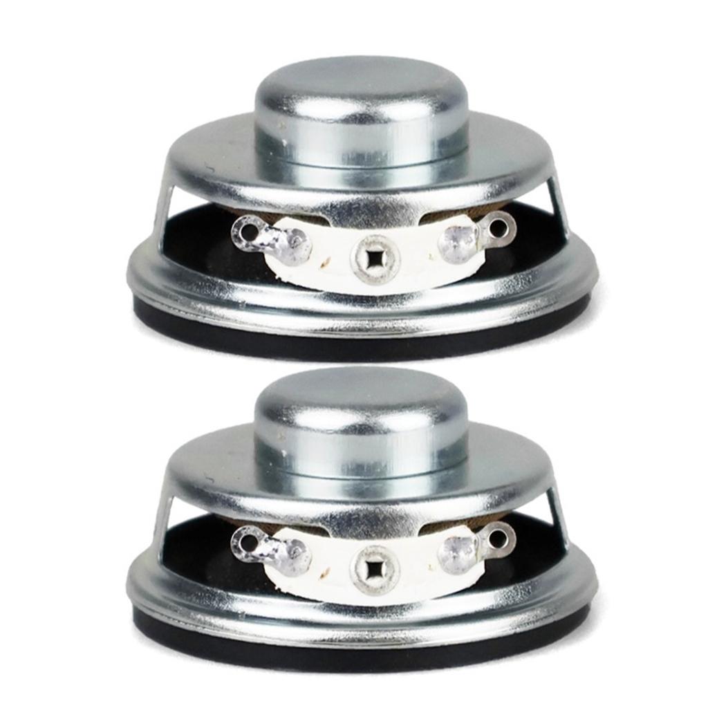 40mm Speakers Magnetic Speakers Set Full Frequency Horn 3W 4Ohm Enhances Auditory Loudspeakers 2PCS