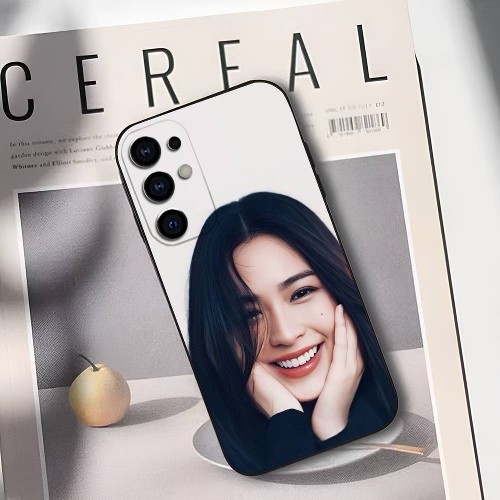 

Actress L-Lingling Kwong Phone Case For Samsung S25,S24,S21,S22,S23,S30,Ultra,S20,Plus,Soft Silicone Black Cover Samsung S21lite
