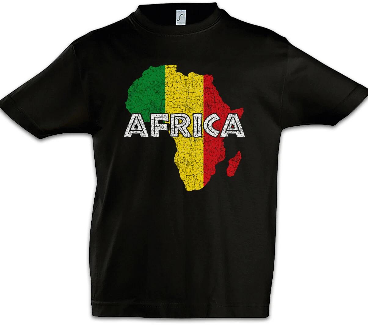 

Rasta Africa Kids Boys T-Shirt Ska Reggae Jamaica Rastafari Ethiopia Africa- 130