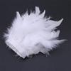 1 Pair Feather Cuff Wrist Elegant Ostrich Feather Snap Durable Bracelet Nail Photo Shirt Cuff With Feather Multicolor