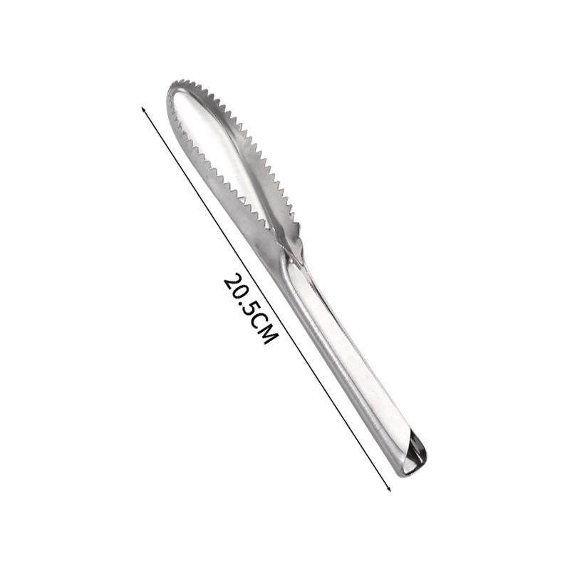 Stainless Steel Fish Scale Scraper & Descaling Brush