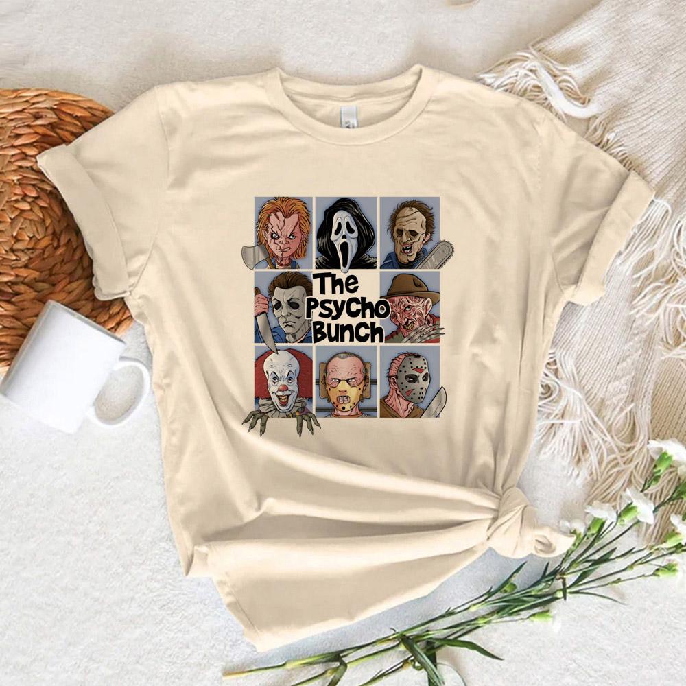 Chucky tshirt women comic t-shirts female streetwear 2000s clothing