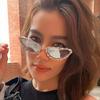 Diamond Cat Eye Sun Glasses Glasses Ladies Vintage Crystal Sun Eyeglasses for Men Shades Classic Luxury Female Oculos UV400