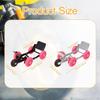 Motorcycle Wheel Dolly Roller Foldable High Carbon Steel Motorbike Moving Tool Portable Tire Skate