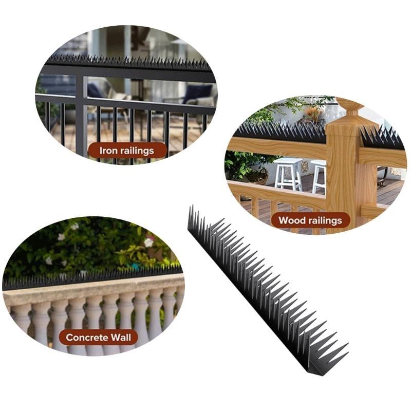 

AntiClimb Security Wall Spikes 6pcs Rust Resistant Metal Fence Spikes for Effective Outdoor Intruders Deterrences CHINA