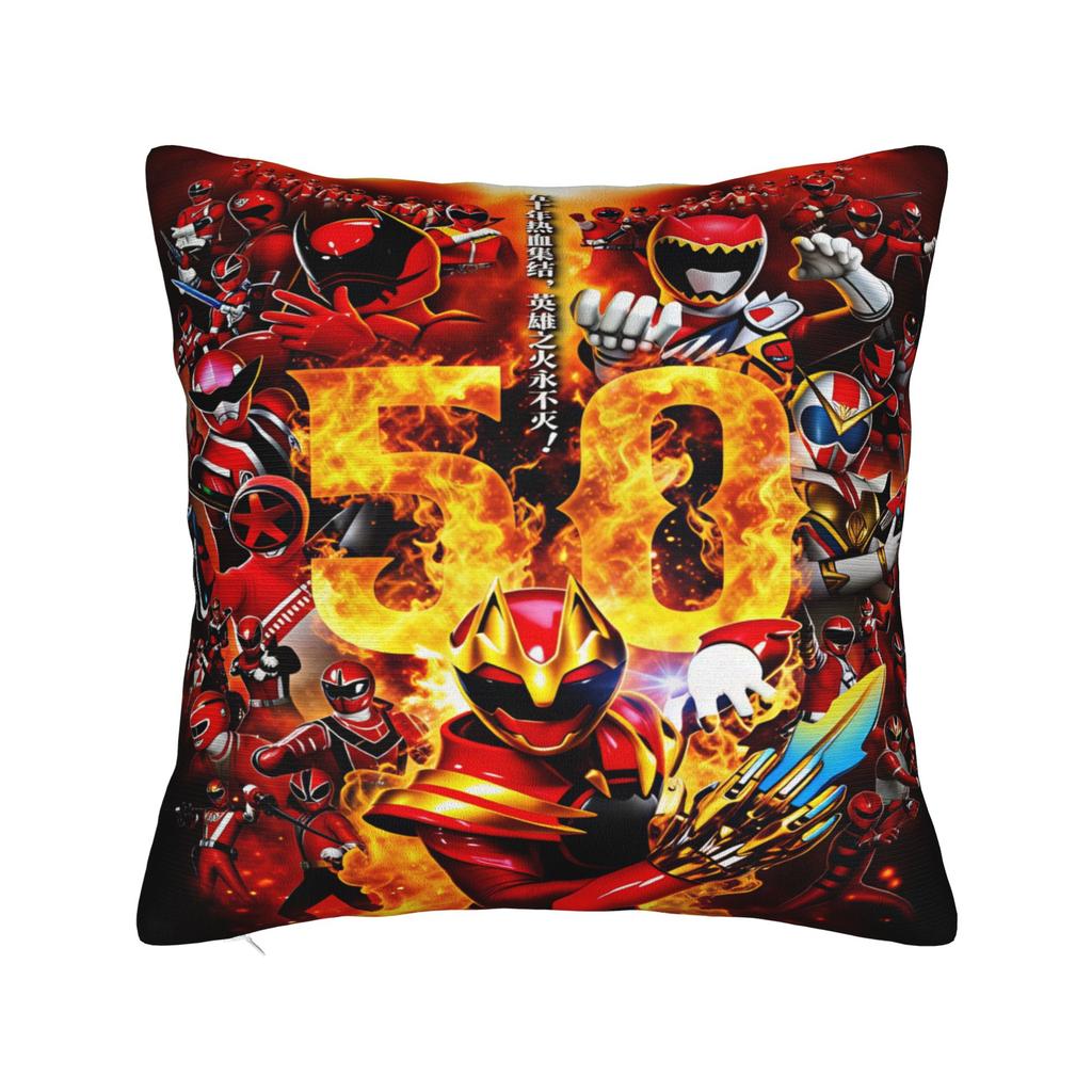 Super Sentai Pillow Case Soft Pillow Cover For Living Room Chair Morden Pillowcases