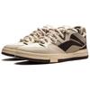 Li-Ning Fashion Versatile Non-Slip Wear-Resistant Low-Top Skate Shoes Women sneaker Brown AECU014-1