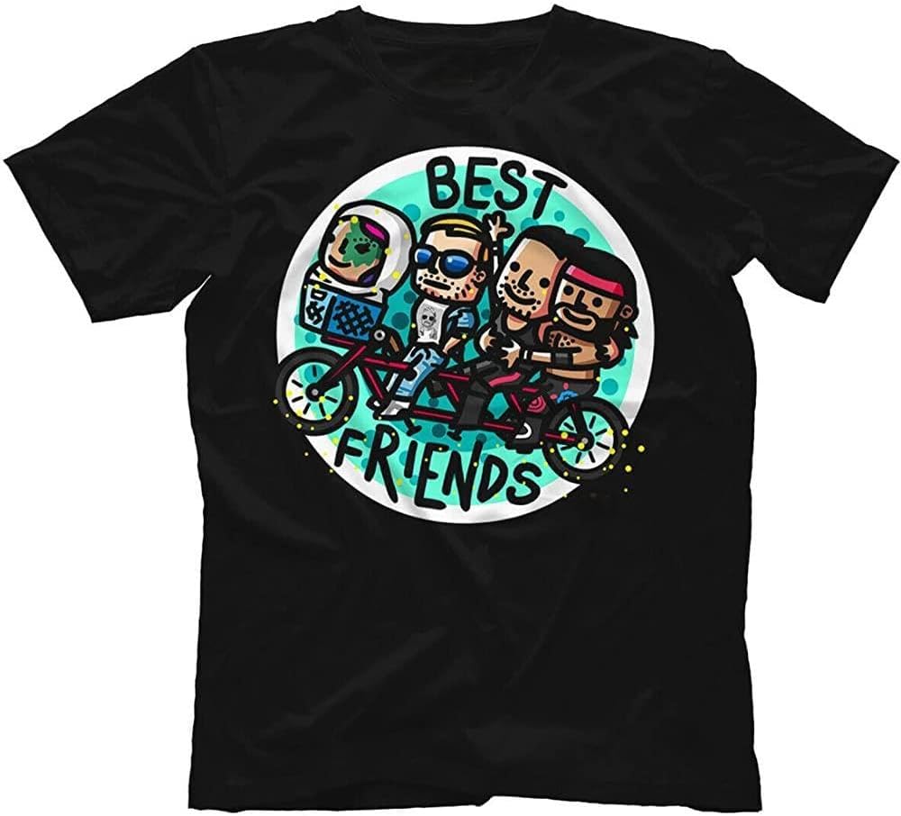 AEW Best Friends T-Shirt Black S чёрный