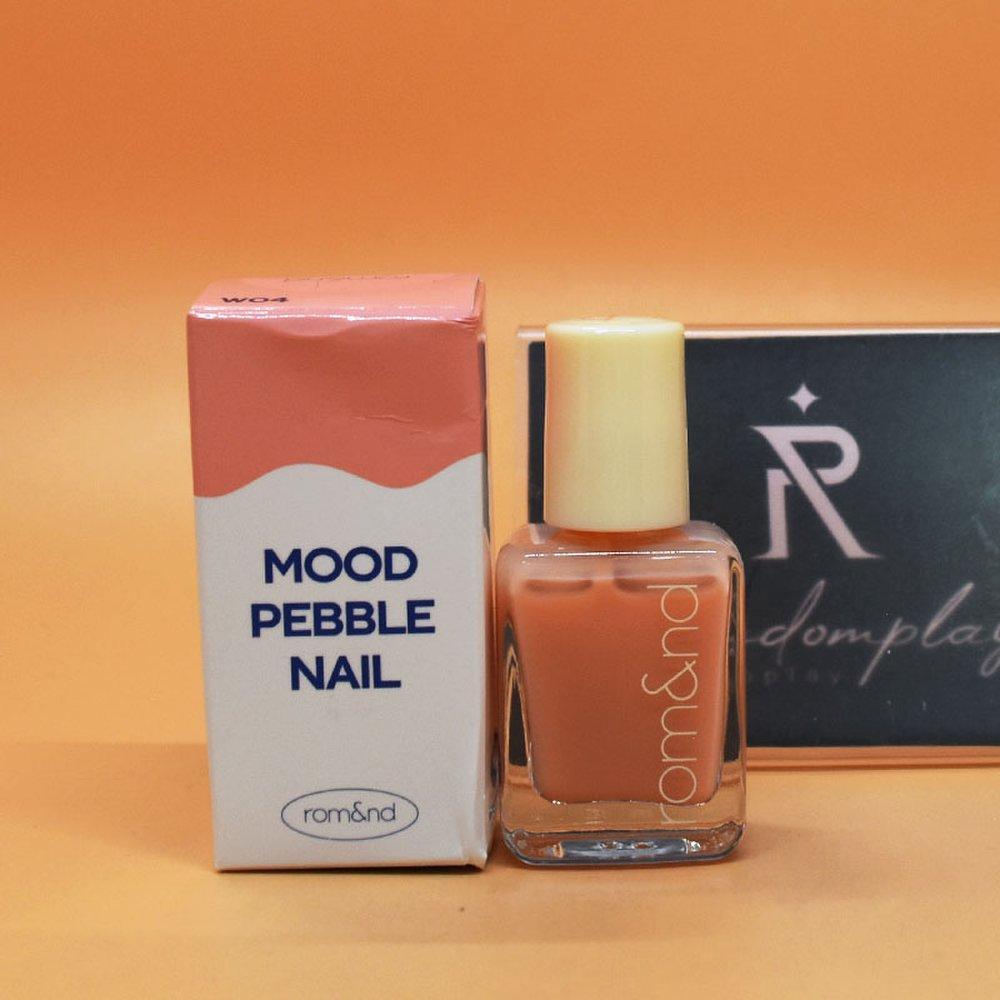 

rom&m mood pebble nail W04 baby peach 7g