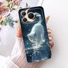 For Honor Power2 Phone Case Soft Clear Silicone Back Cover Butterfly Dragon Cat Floral Painting Bumper On Honor Power 2 Fundas