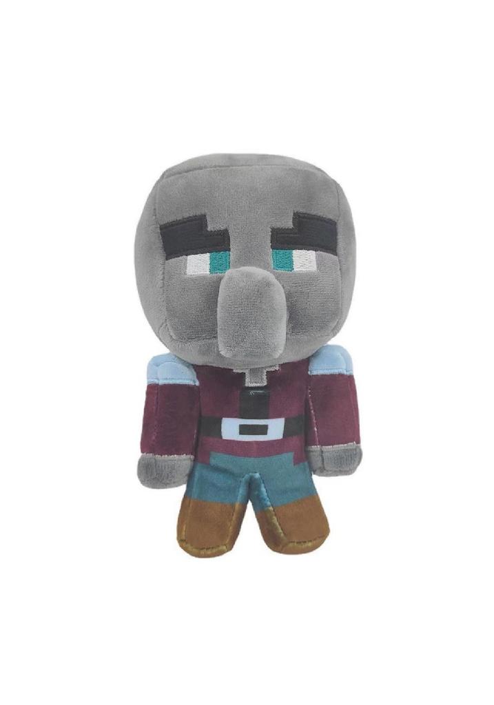 Плюшевая игрушка Minecraft в вакуумной упаковке: Стив, Крипер и Иссушитель