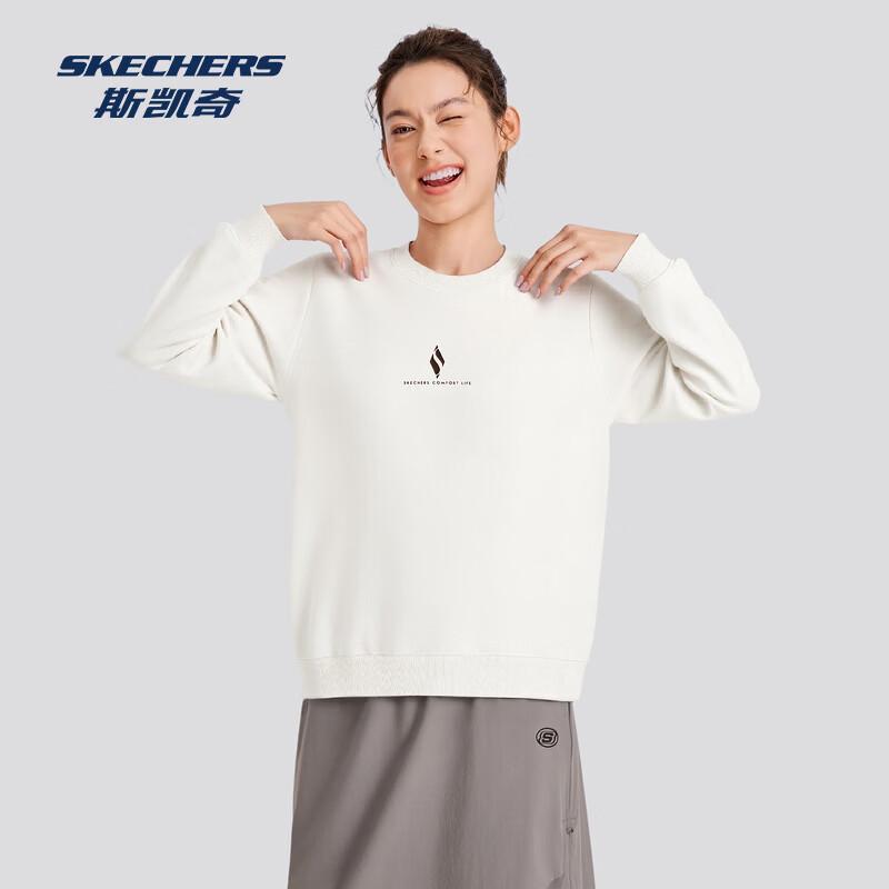 Skechers Women s Antibacterial Knit Pullover Sweatshirt L425W011 M 90