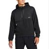 Fleece Paneled Skateboarding Hoodie With Fleece Lining Fleece Clothing Men's Black DA4224-010