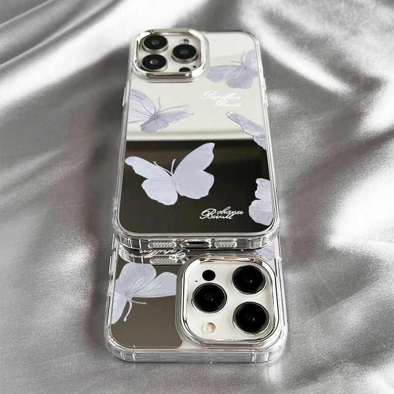 Temperament Butterfly for IPhone16Promax Mobile Phone Case 14plus New Style 12pro Fashion 11 Creative