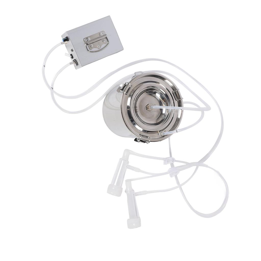 Aparat de muls capre 7L portabil reincarcabil aspiratie reglabila din otel inoxidabil automat