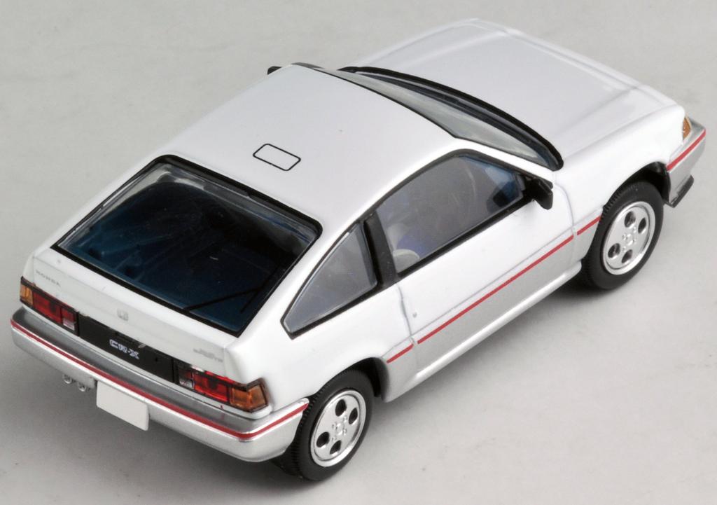 Tomica Limited Vintage Neo Honda Ballade Sports Finished Model 1/64 LV-N124d CR-X (White/Silver)